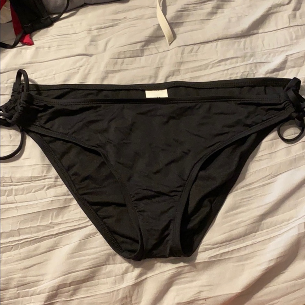 Black bikini bottom
